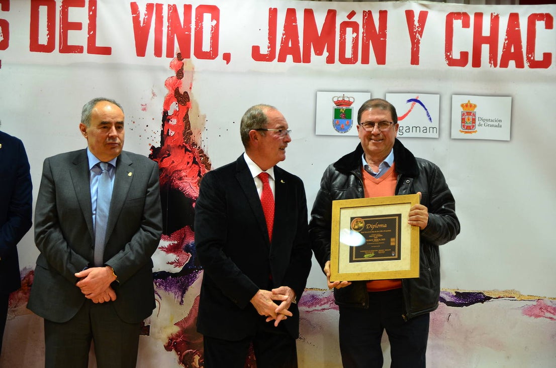 Entrega de premios de los certámenes de vinos en Huétor Vega