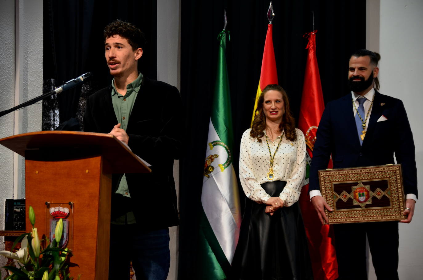 Así ha sido el acto del Día de Andalucía en Huétor Vega