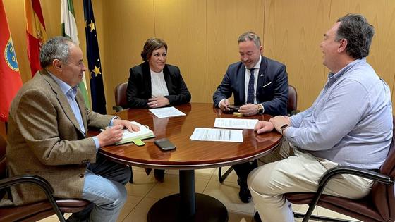 Huétor Vega pide a la Junta el soterramiento de la línea de alta tensión de la UE27