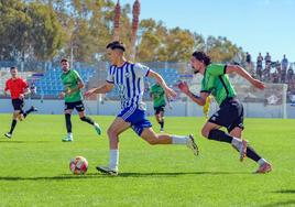Reciente visita del CD Huétor Vega al campo del Motril.