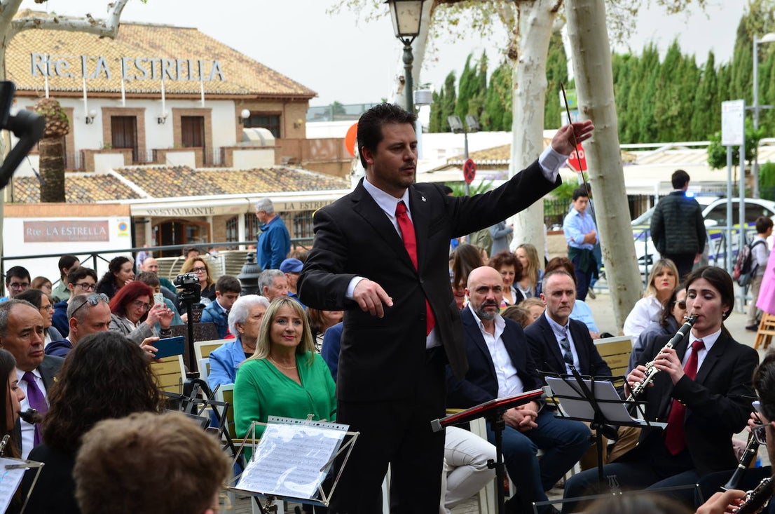 La Banda de Música de Huétor Vega trae el sonido de la Semana Santa