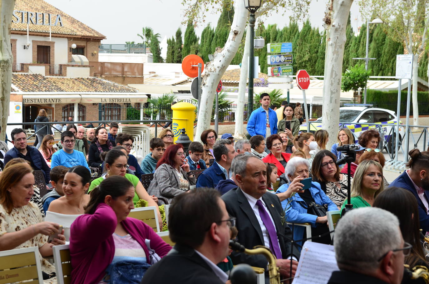 La Banda de Música de Huétor Vega trae el sonido de la Semana Santa