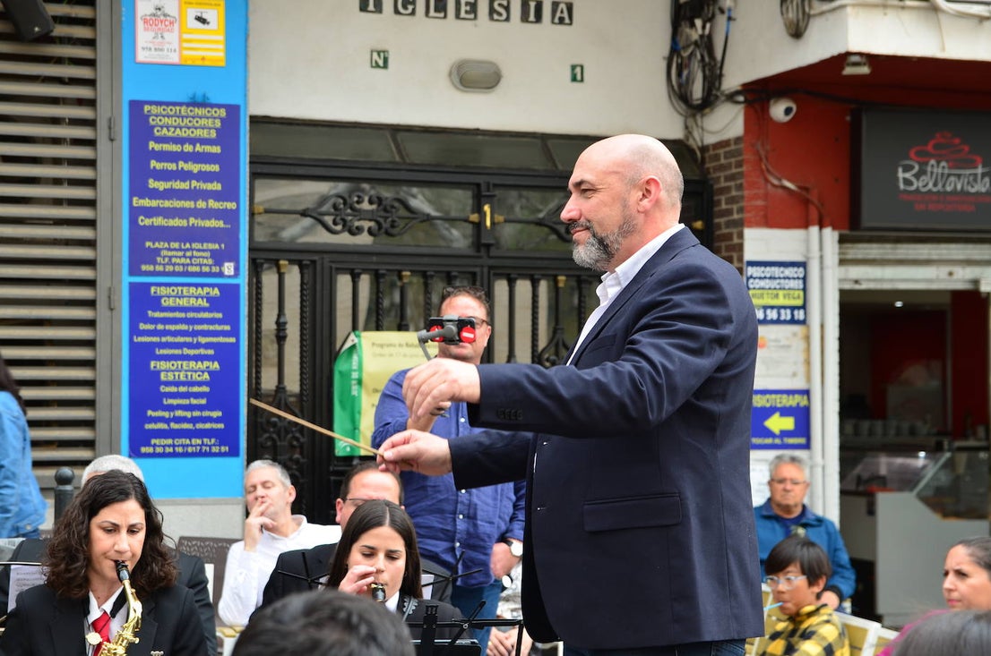 La Banda de Música de Huétor Vega trae el sonido de la Semana Santa