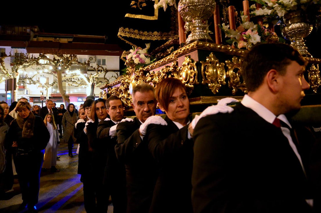 Nuestra Señora de los Dolores, protagonista del Jueves Santo en Huétor Vega