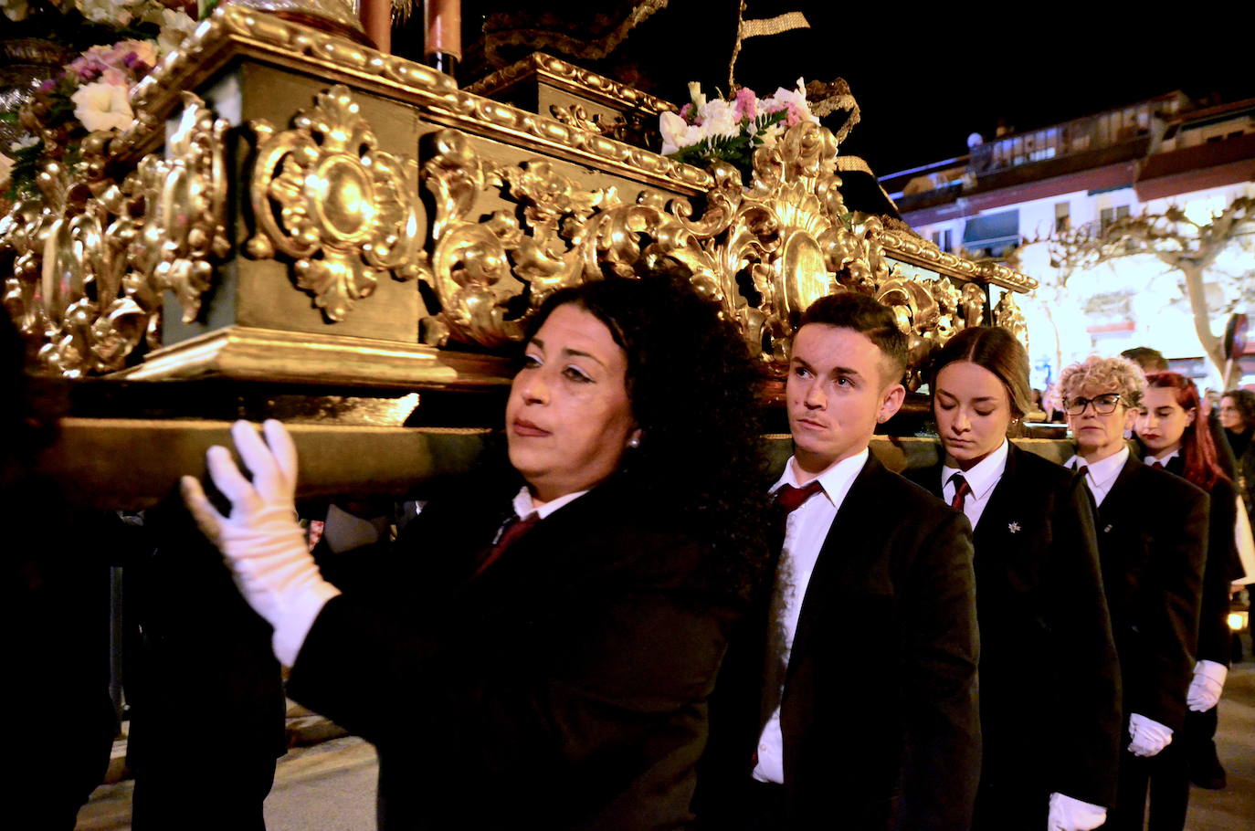 Nuestra Señora de los Dolores, protagonista del Jueves Santo en Huétor Vega