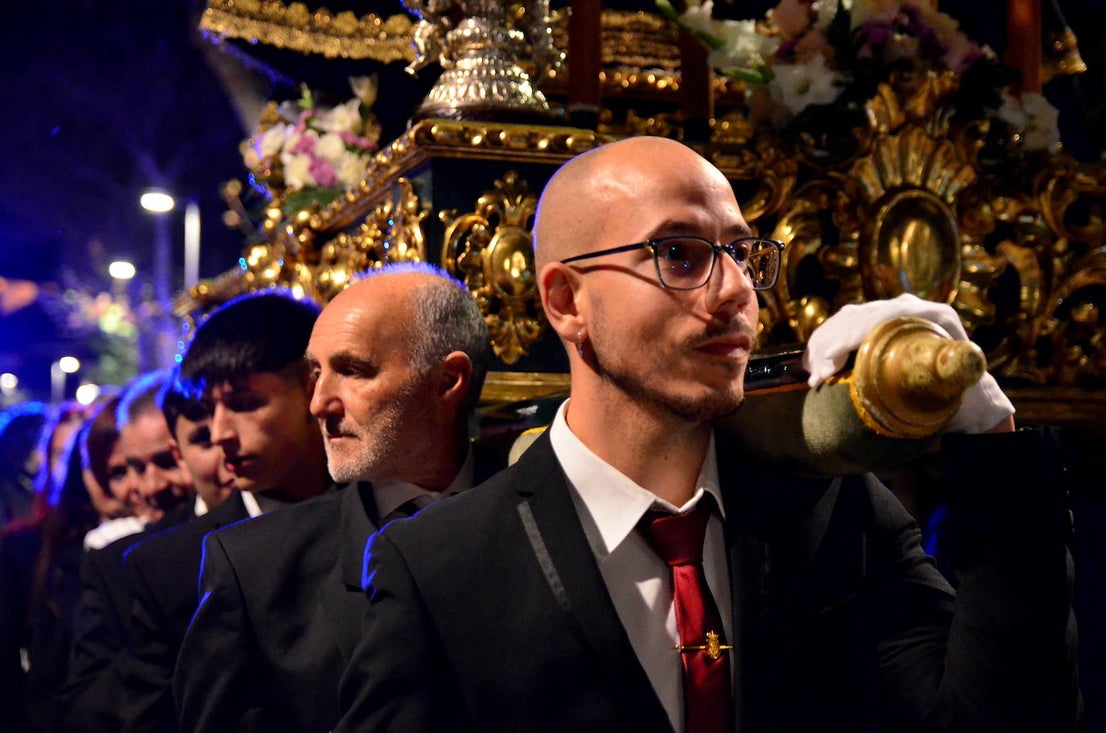 Nuestra Señora de los Dolores, protagonista del Jueves Santo en Huétor Vega