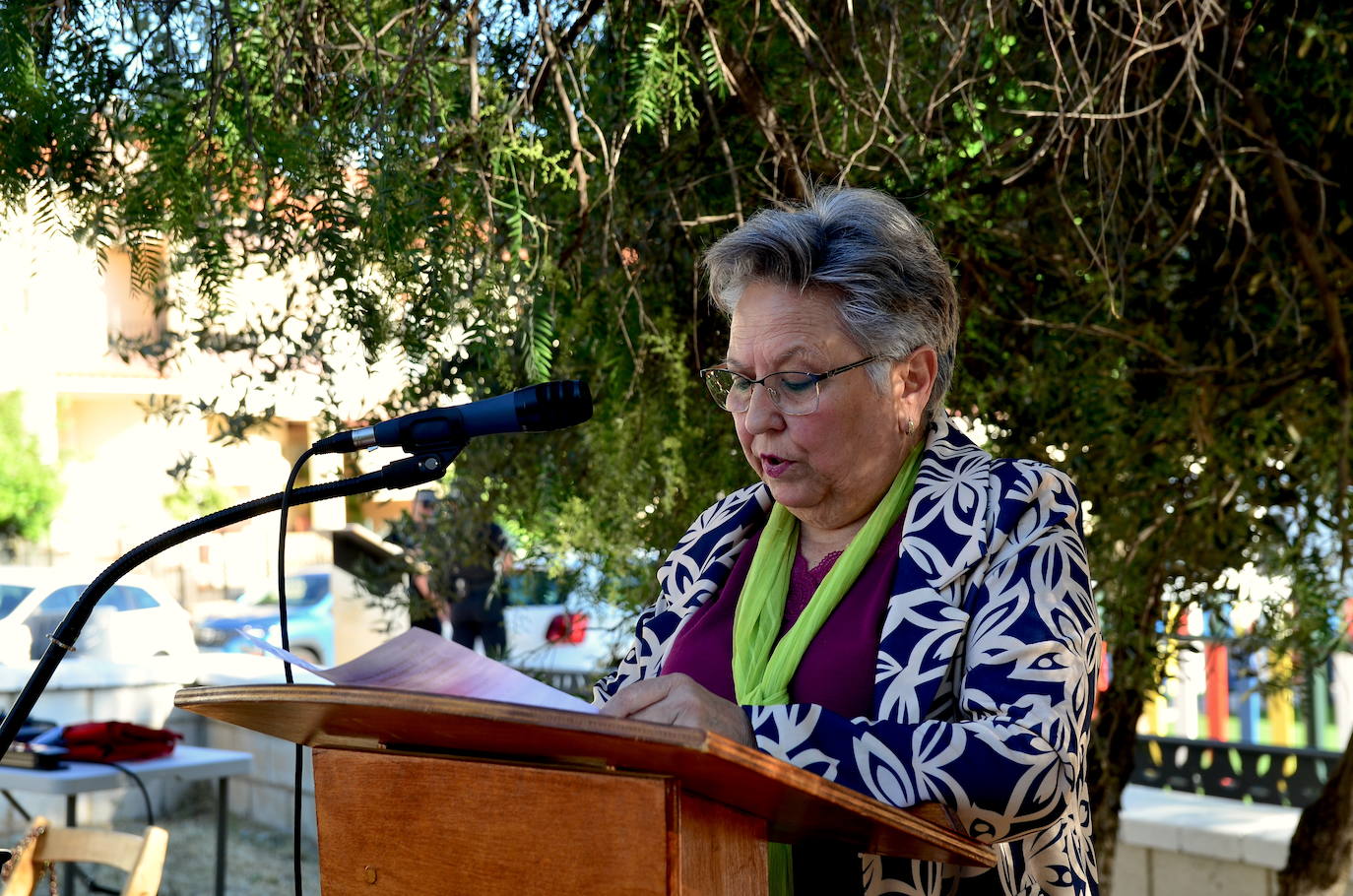 Huétor Vega rinde homenaje a Carmen Vargas, una mujer pionera en su tiempo