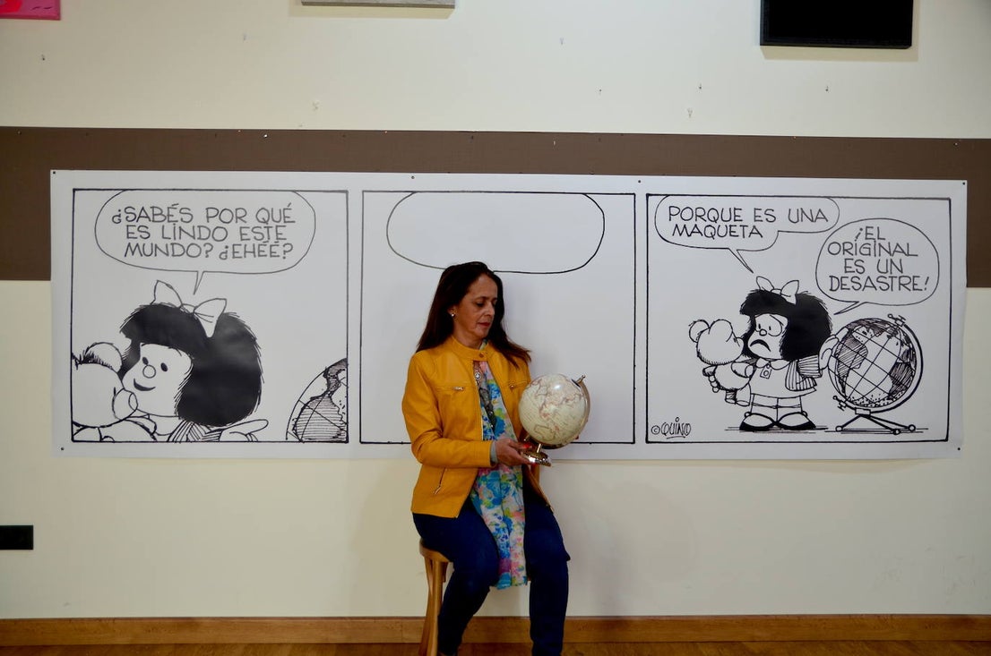 Huétor Vega reivindica los valores de Mafalda
