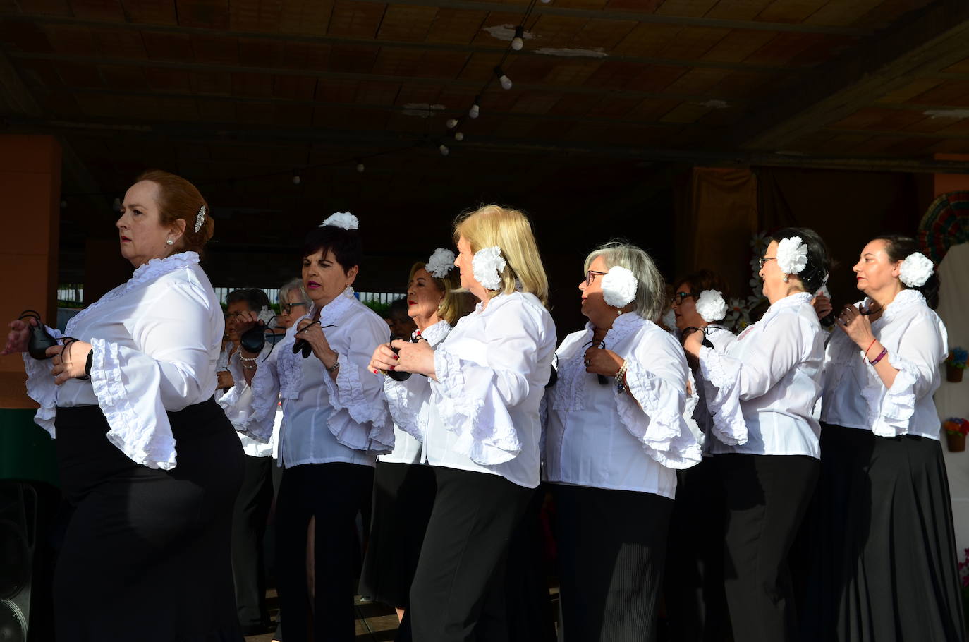 El debut del Grupo de Castañuelas de Huétor Vega