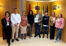 Visita de la plataforma Nuestro Corazón por Bandera.