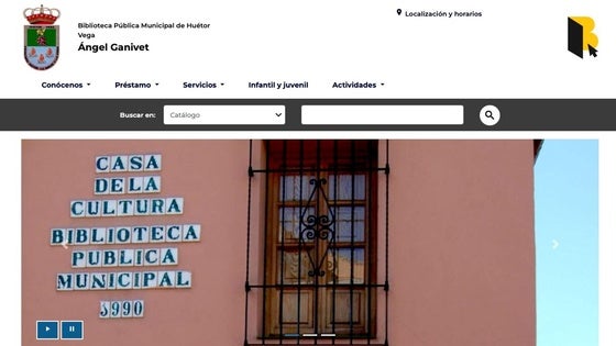 La Biblioteca Pública de Huétor Vega estrena nueva web