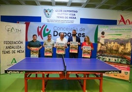 Presentación del Top Andalucía de Veteranos, en Huétor Vega.