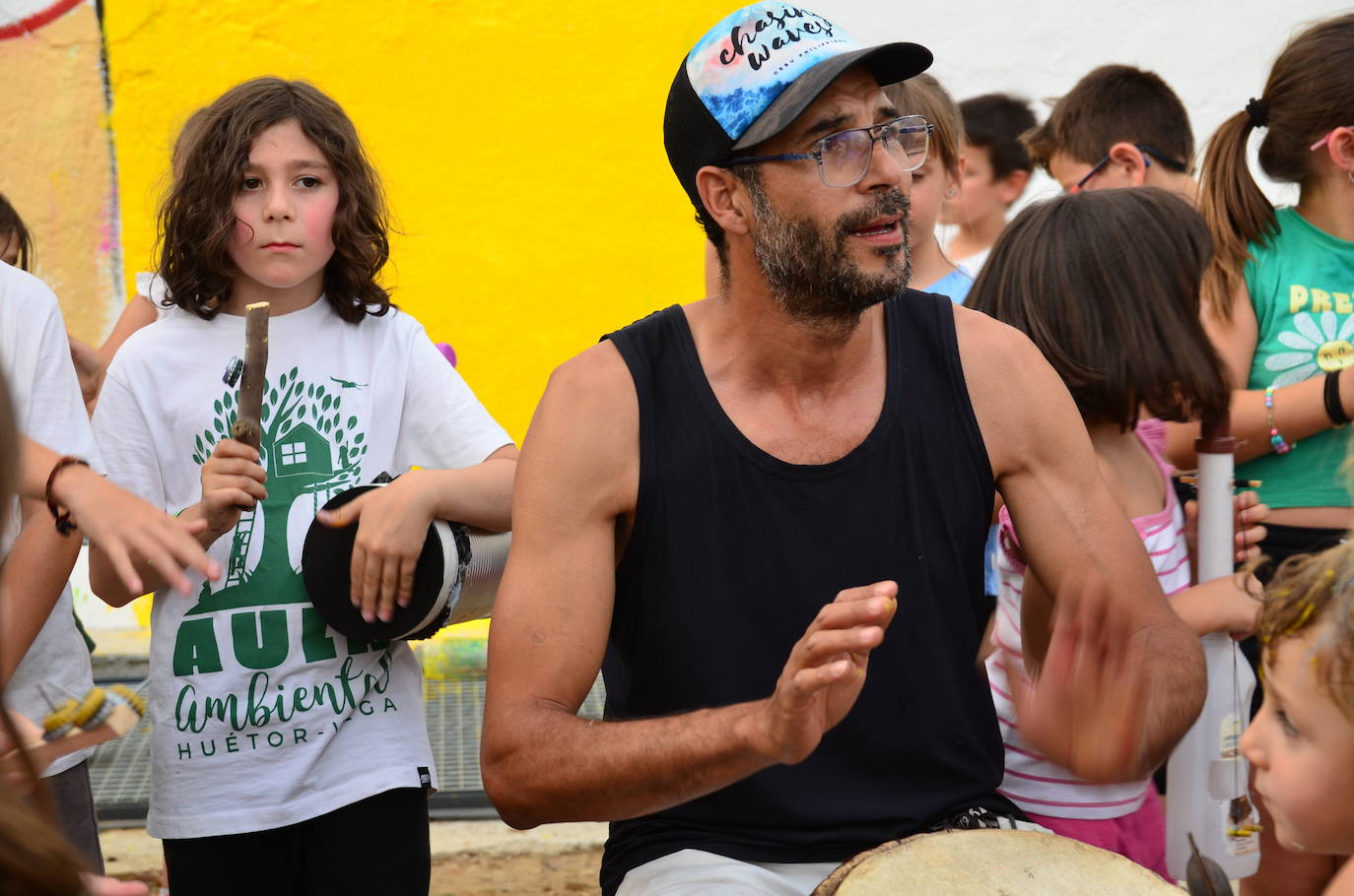 Un mural en Huétor Vega recuerda la importancia de «sembrar el futuro»