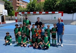El Huétor Vega, subcampeón de la Copa Diputación prebenjamín de fútbol sala