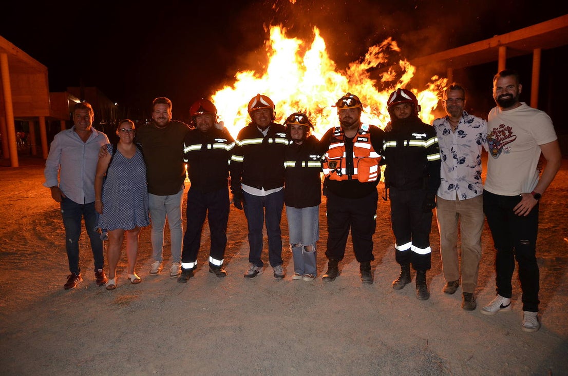 Noche de purificación y alegría en Huétor Vega