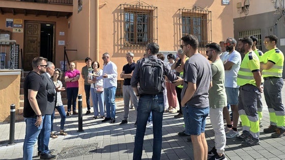 Concentración en Huétor Vega contra la violencia machista