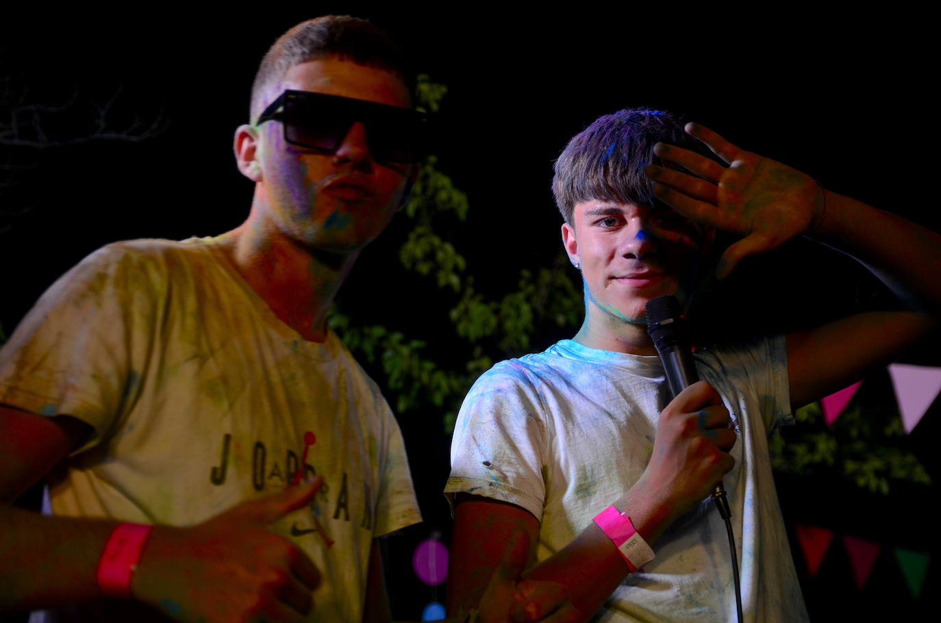 Todo es de color en la Fiesta Holi de Huétor Vega