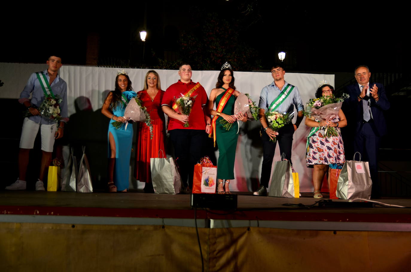 Coronación de Miss y Míster San Roque 2024.