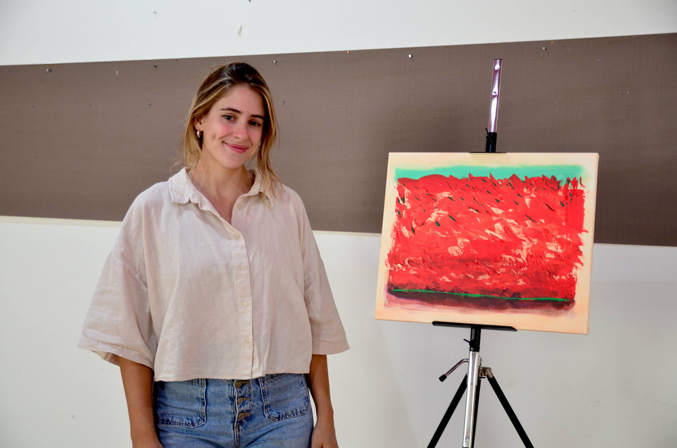 Así ha sido la quinta edición del concurso de pintura rápida abstracta de Huétor Vega