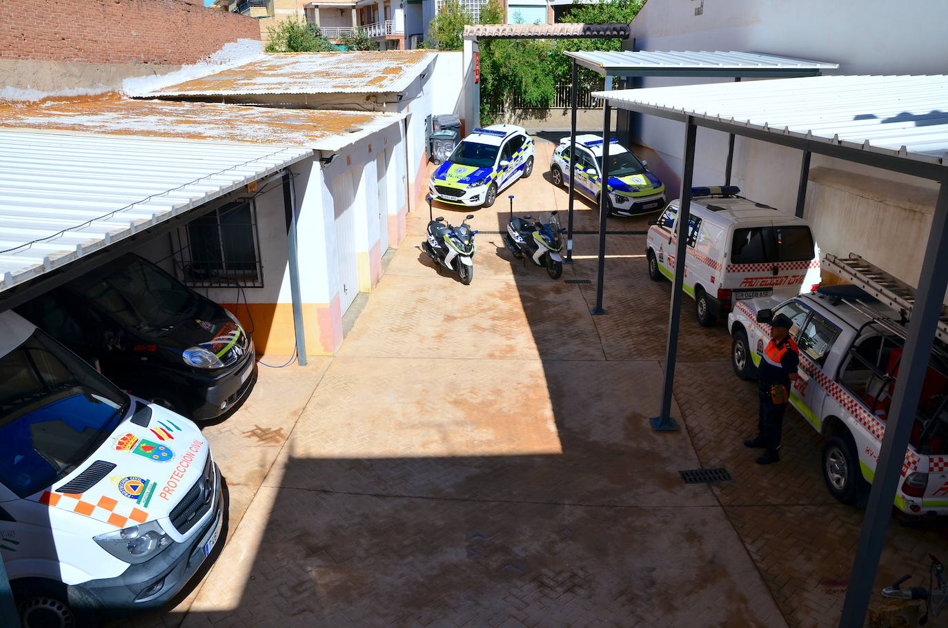 Así son las nuevas instalaciones de la Jefatura de la Policía Local de Huétor Vega