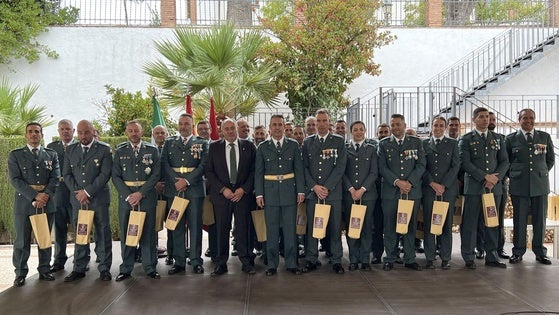 Huétor Vega acoge el homenaje a la Guardia Civil por su patrona