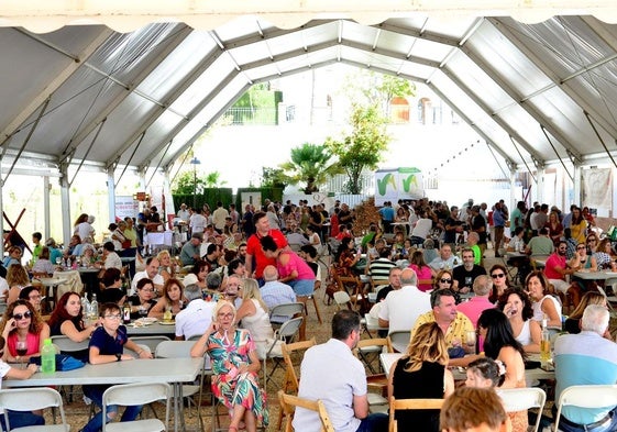 Fiesta de la Vendimia de Huétor Vega, el año pasado.