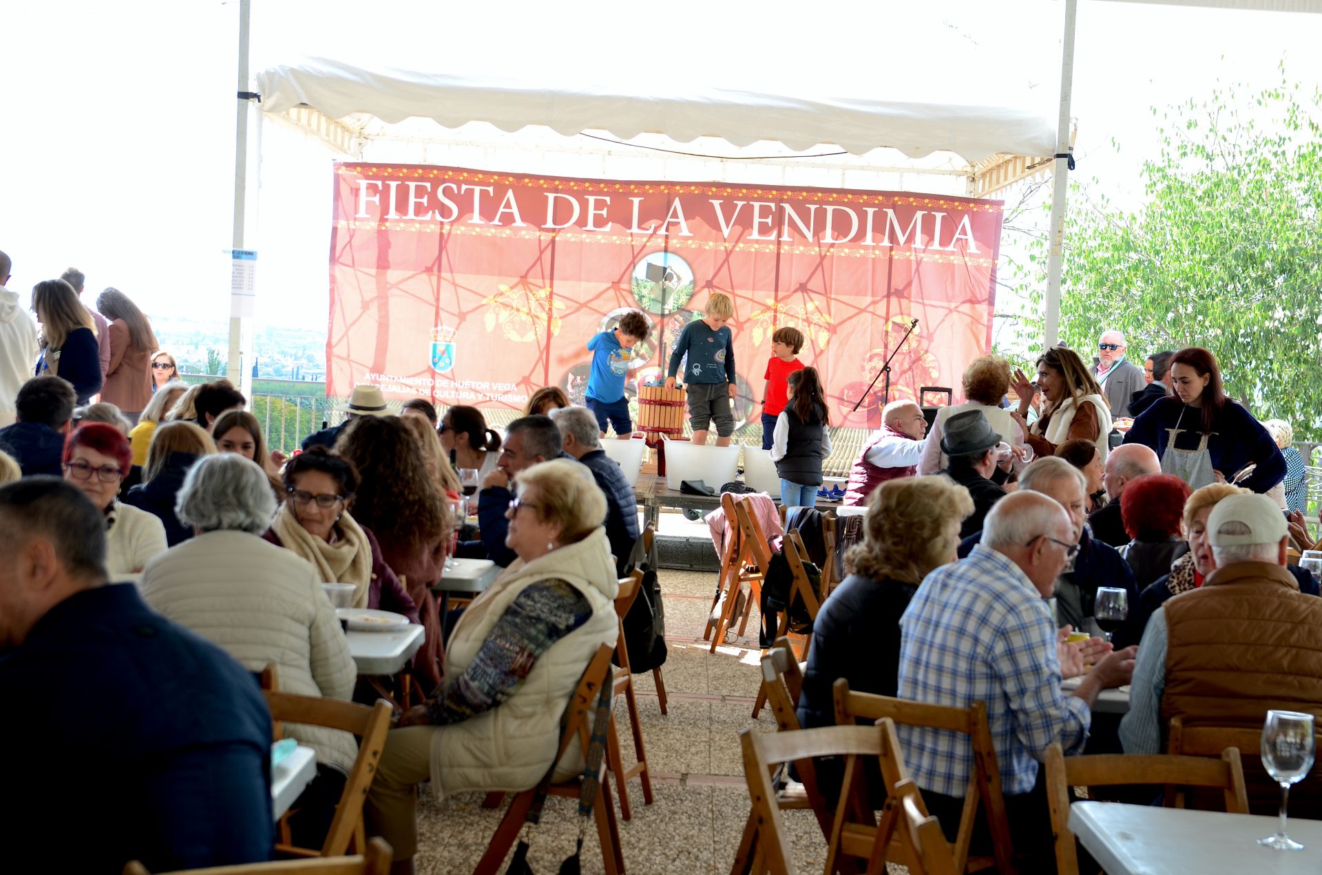 Así ha sido la novena Fiesta de la Vendimia de Huétor Vega