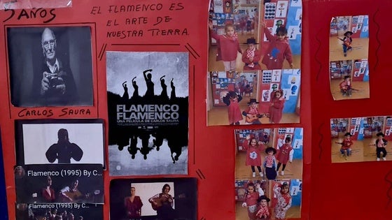 El CEIP Mariana Pineda de Huétor Vega dedica una exposición al flamenco y el cine