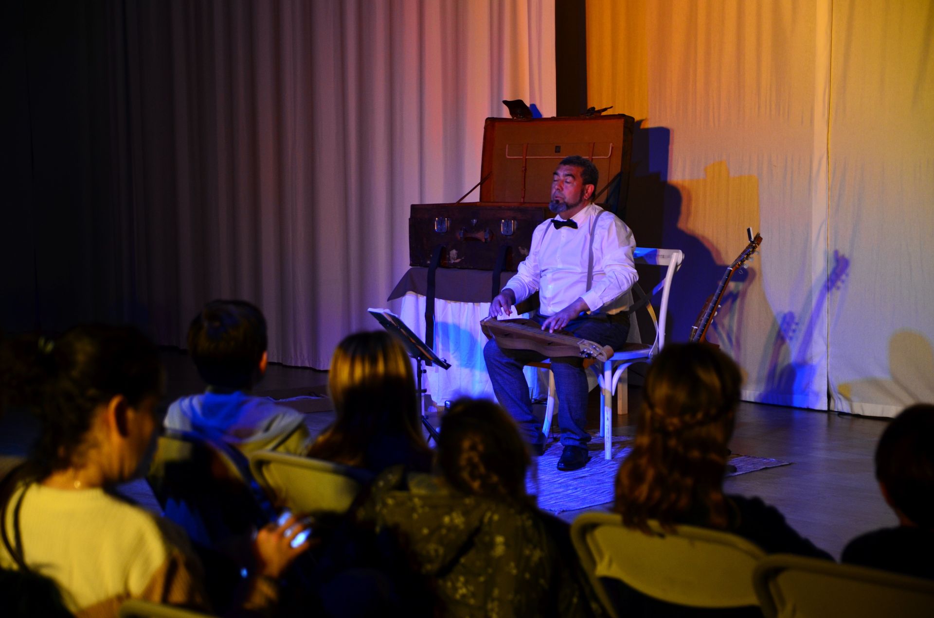 La propuesta de 'La maleta de Federico', en el espacio expositivo de Huerta Cercada.