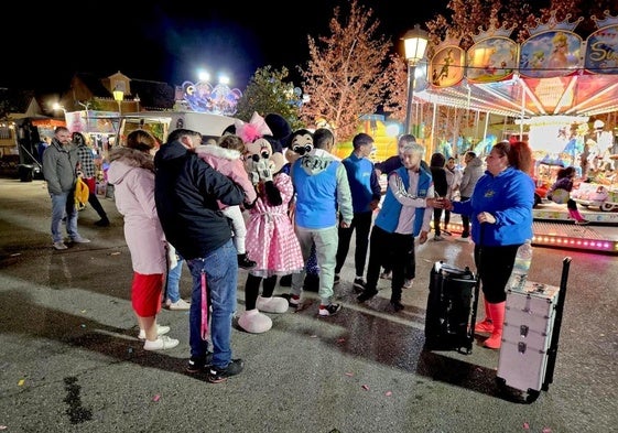 Las instalaciones, en el aparcamiento situado junto al antiguo consultorio médico.