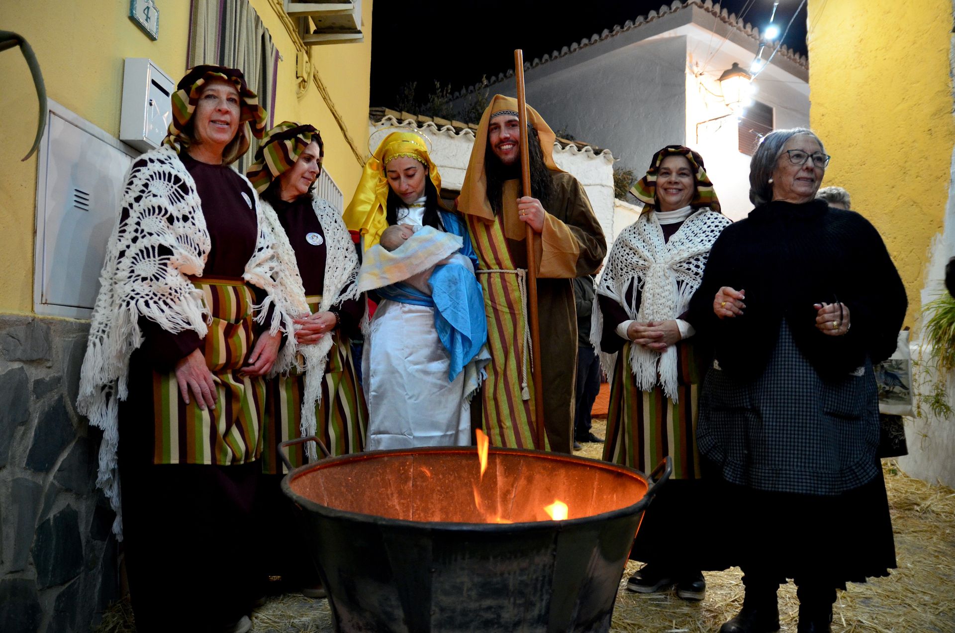 Villancicos junto a la lumbre en Huétor Vega