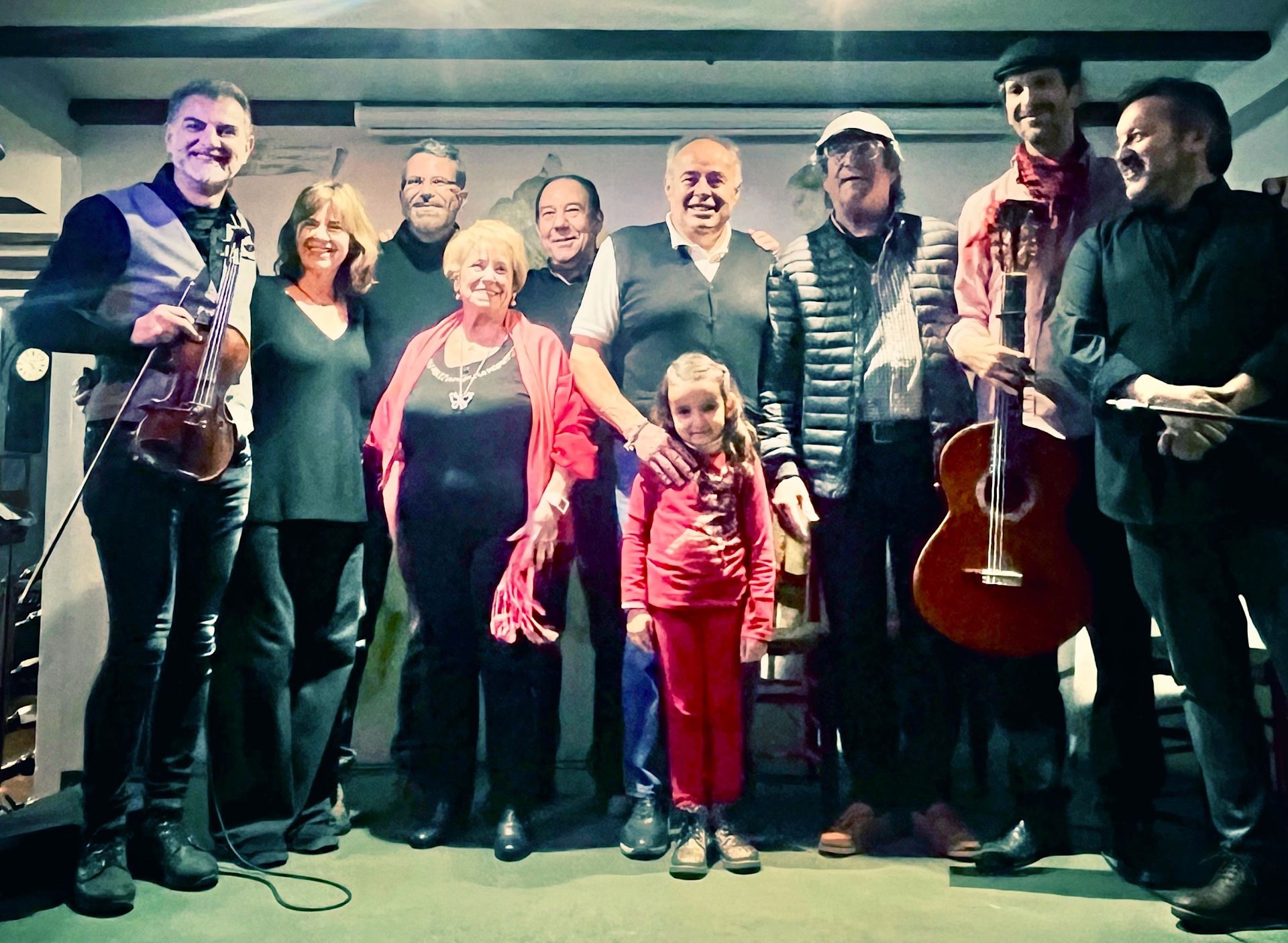 Presentación de Garnata en La Parra Flamenca de Huétor Vega.