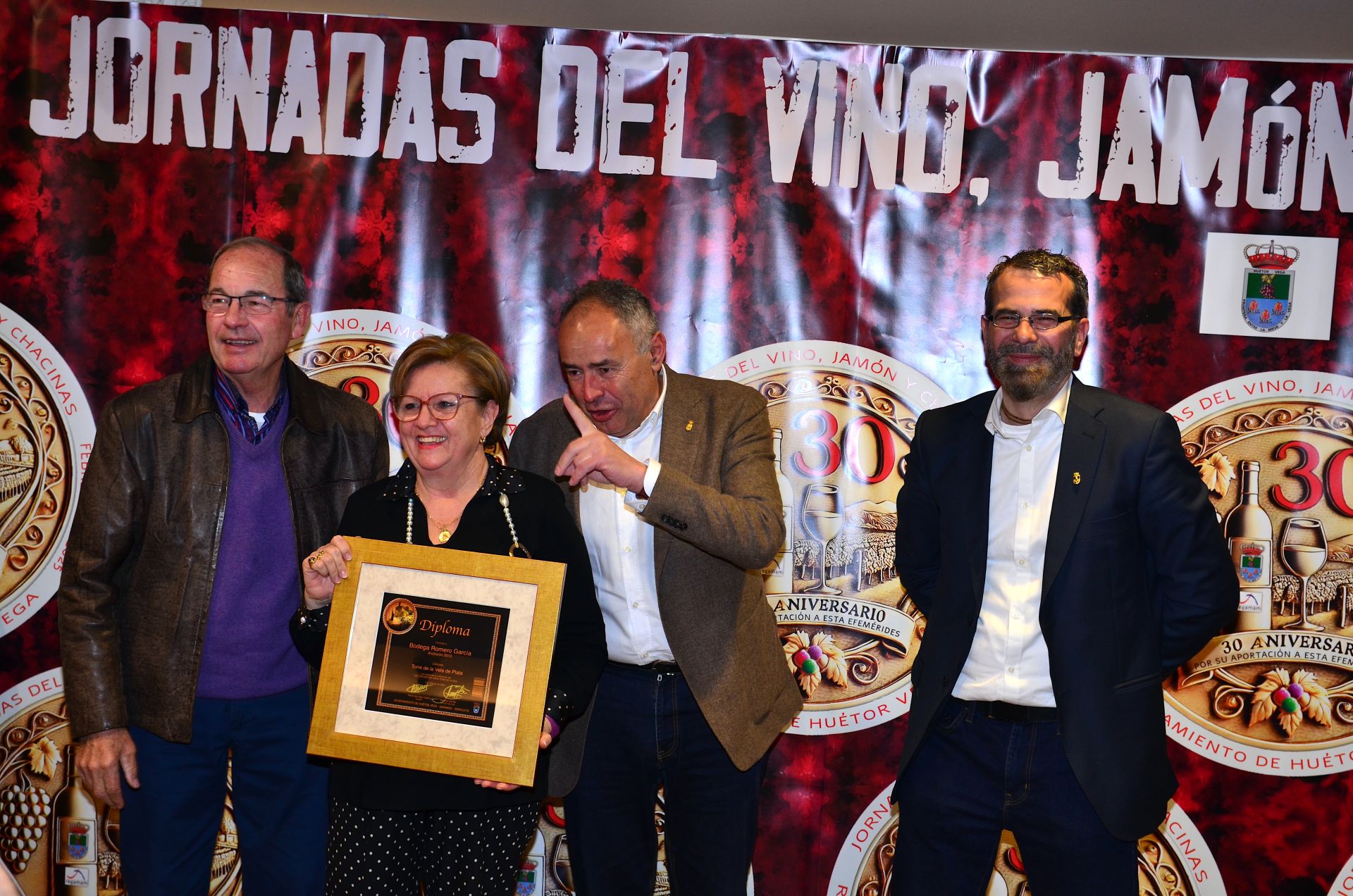 Entrega de premios de los concursos de vinos de Huétor Vega y Granada