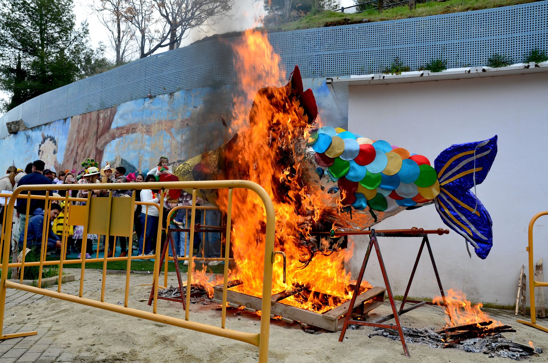 Carnaval: la sardina vuelve a arder en Huétor Vega