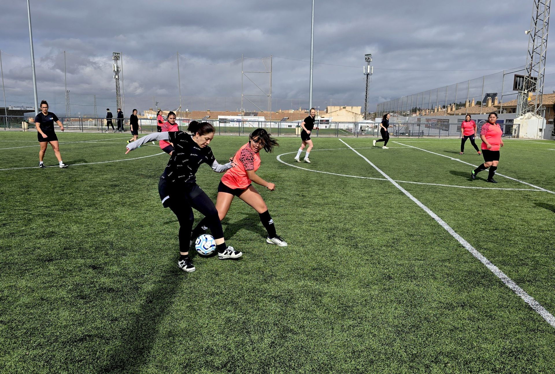 Siete equipos se dieron cita en el campo de fútbol 7 de Huétor Vega.