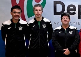 Equipo de Tercera División nacional del CD Huétor Vega Tenis de Mesa.