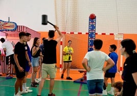 Diversión en la clausura de las escuelas deportivas municipales de Huétor Vega.