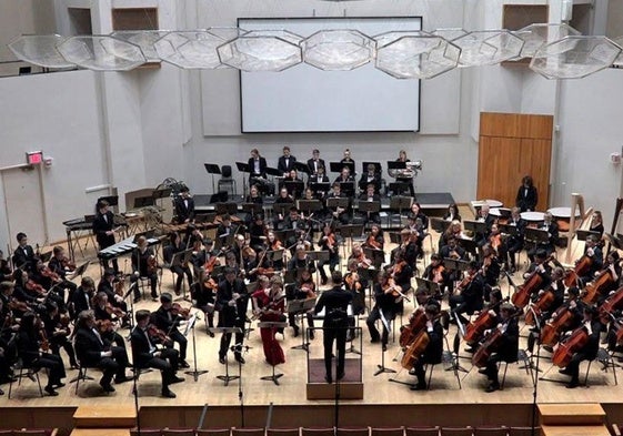 La Wisconsin Youth Symphony Orchestra.