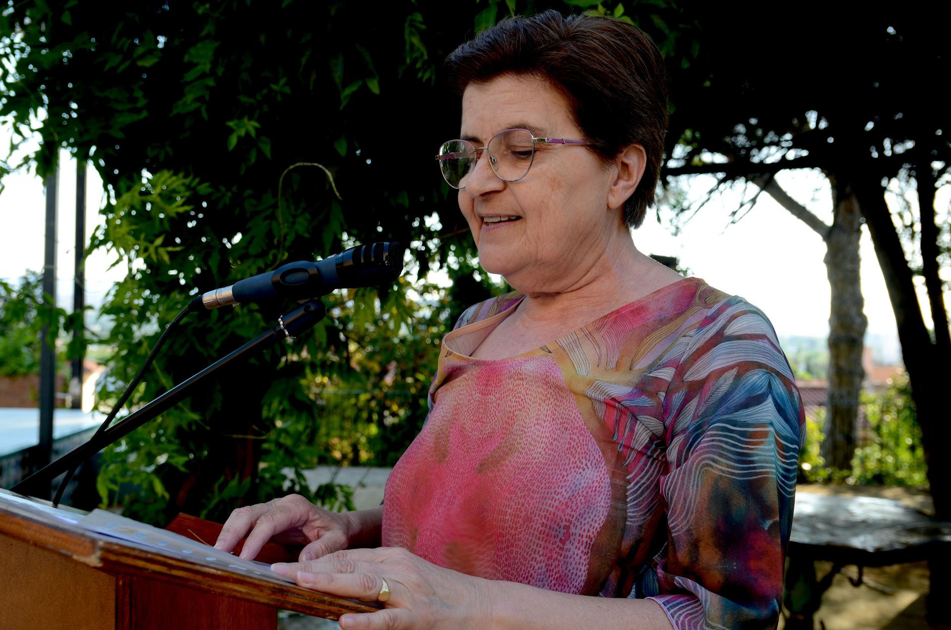 Las palabras mecen el Carmen de San Rafael de Huétor Vega