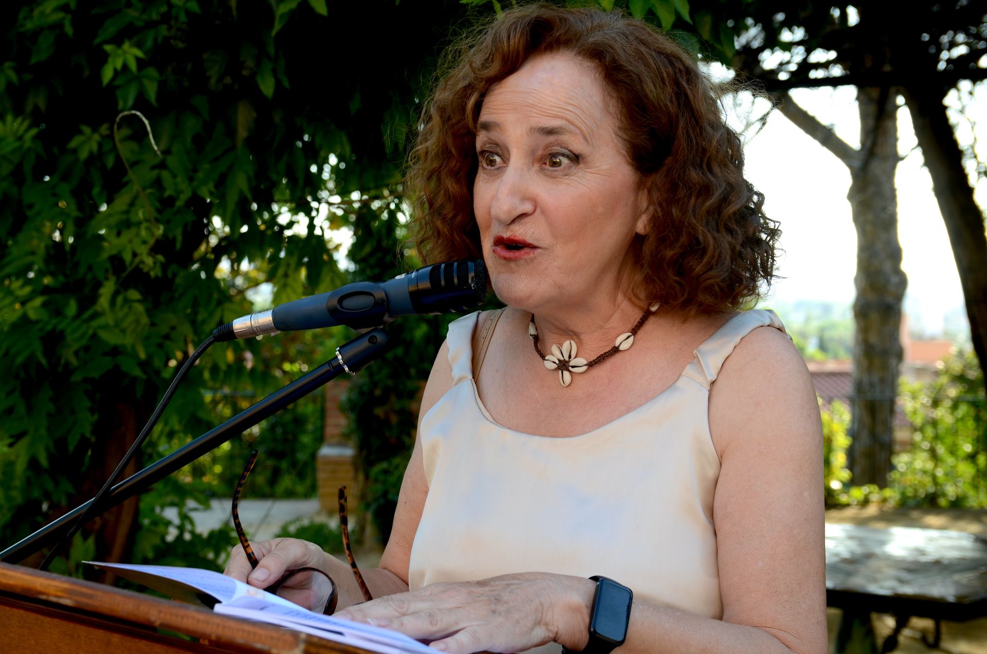 Las palabras mecen el Carmen de San Rafael de Huétor Vega