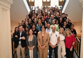 Acto de presentación del proyecto, en Granada.