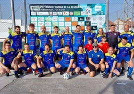 La Peña Deportiva Ébano F-7 de Huétor Vega, en el Municipal Las Viñas.