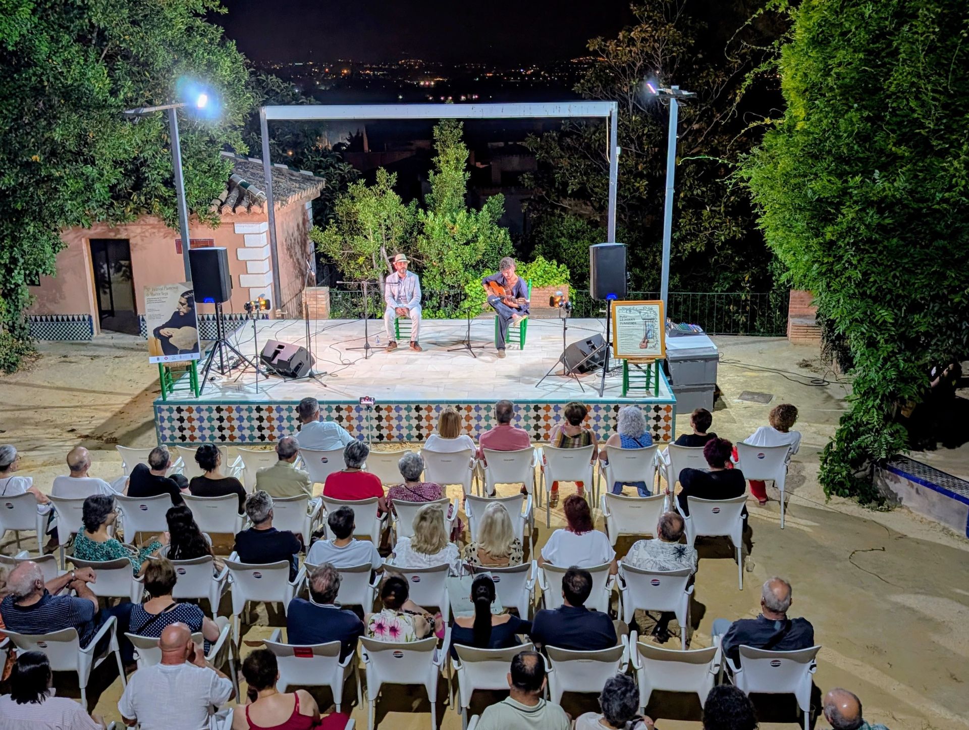 El flamenco local, protagonista en el Carmen de San Rafael en Huétor Vega