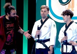 Rubén Hita y Álvaro Ballesteros, maestro y alumno, brillando en televisión.