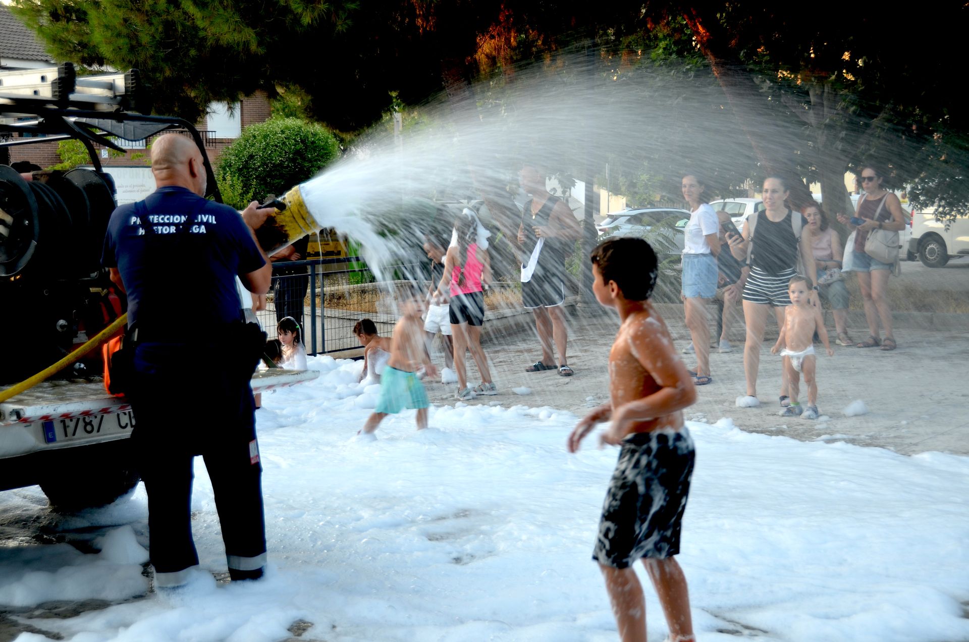 Huétor Vega, el pueblo que 'activa' sus plazas en verano