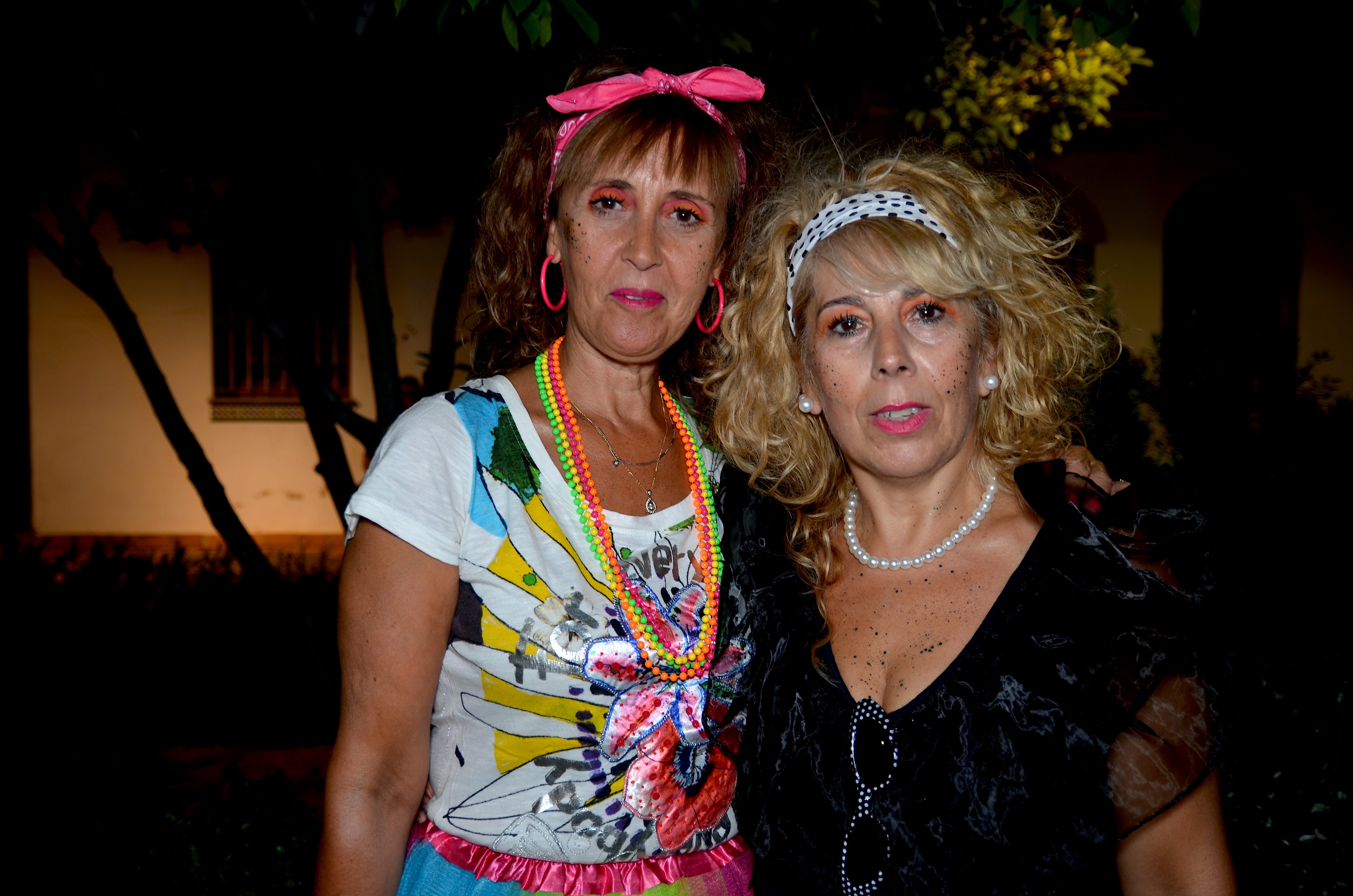 Fiesta 'ochentera' en Huétor Vega