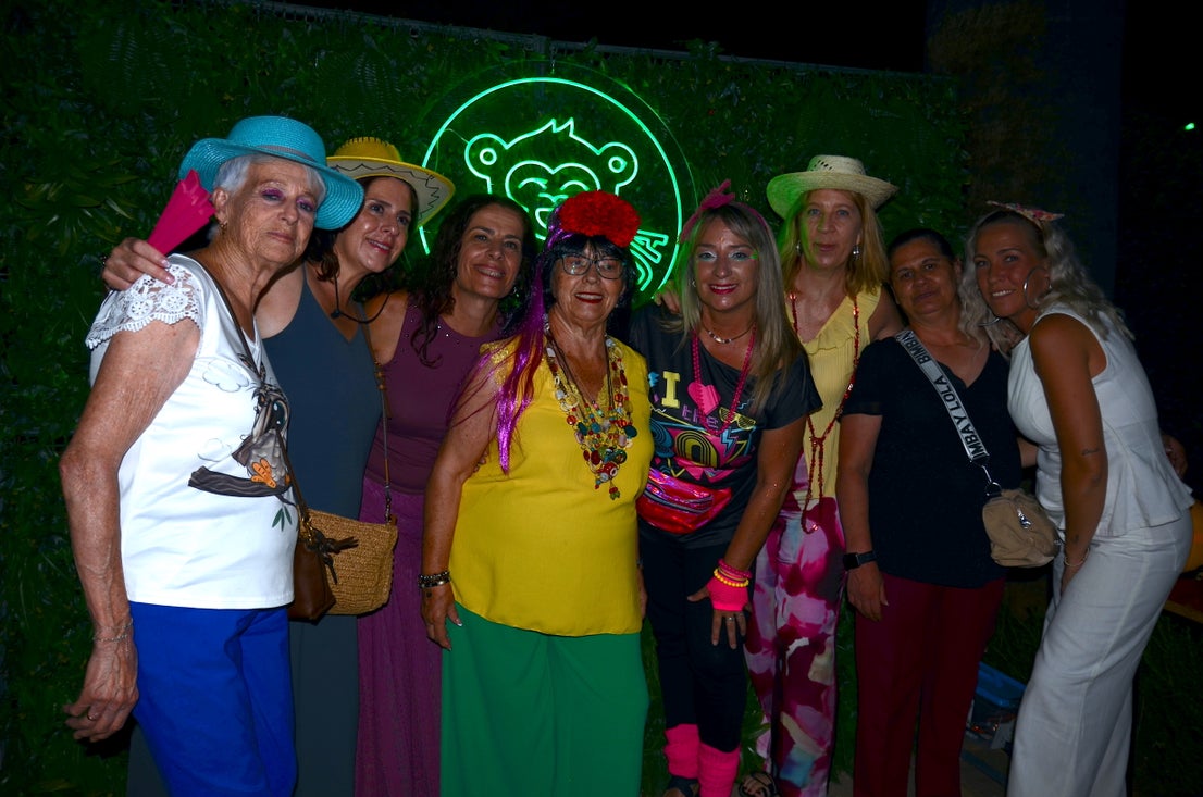 Fiesta 'ochentera' en Huétor Vega