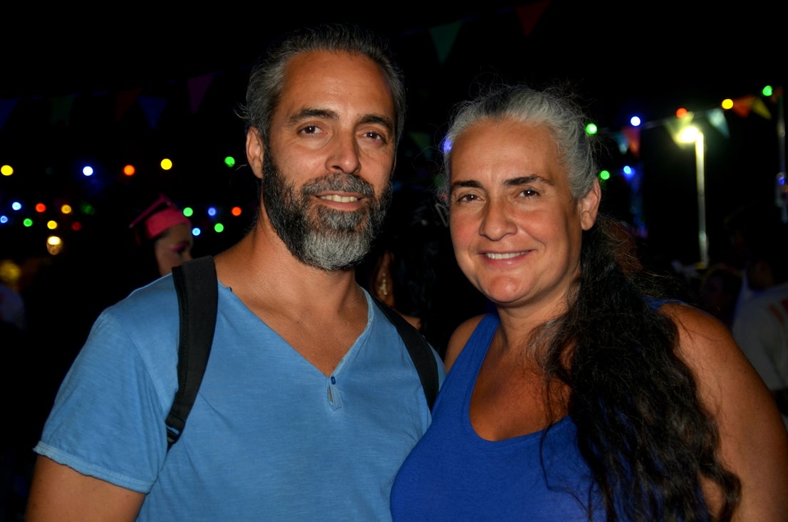 Fiesta 'ochentera' en Huétor Vega