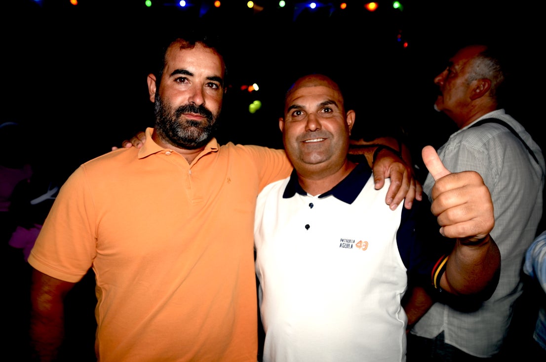 Fiesta 'ochentera' en Huétor Vega