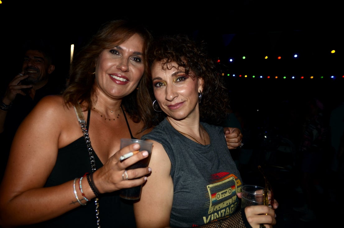 Fiesta 'ochentera' en Huétor Vega